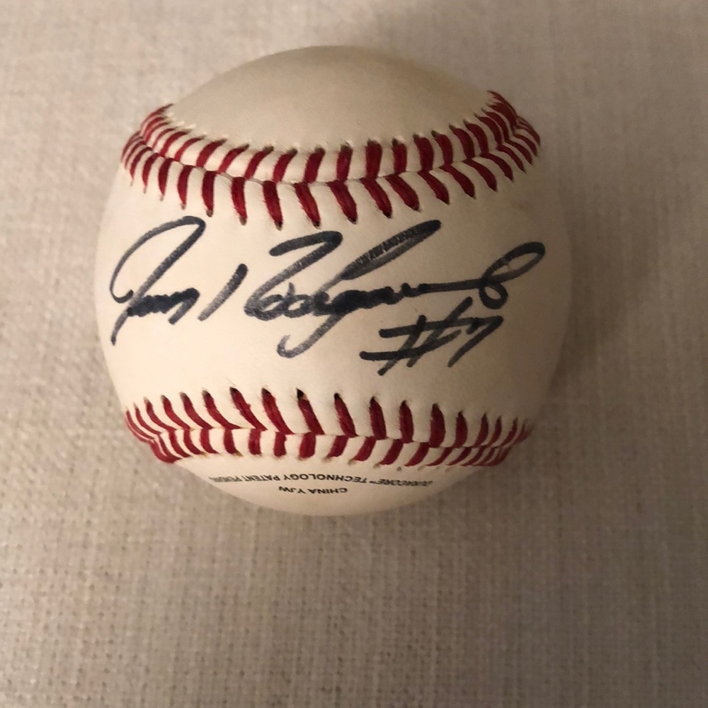 Alex “Pudge” Rodrguez signed baseball